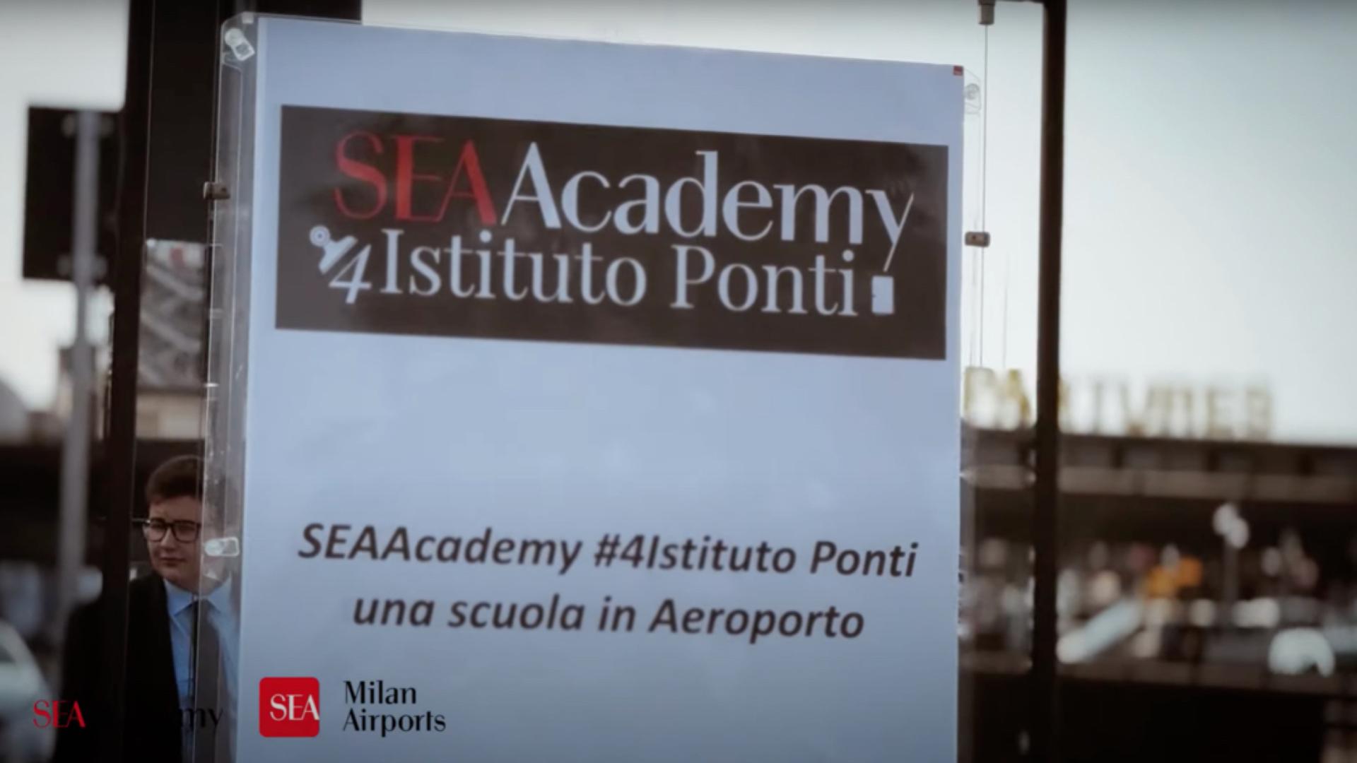 SEAAcademy e Istituto Ponti: inaugura la Scuola in Aeroporto!