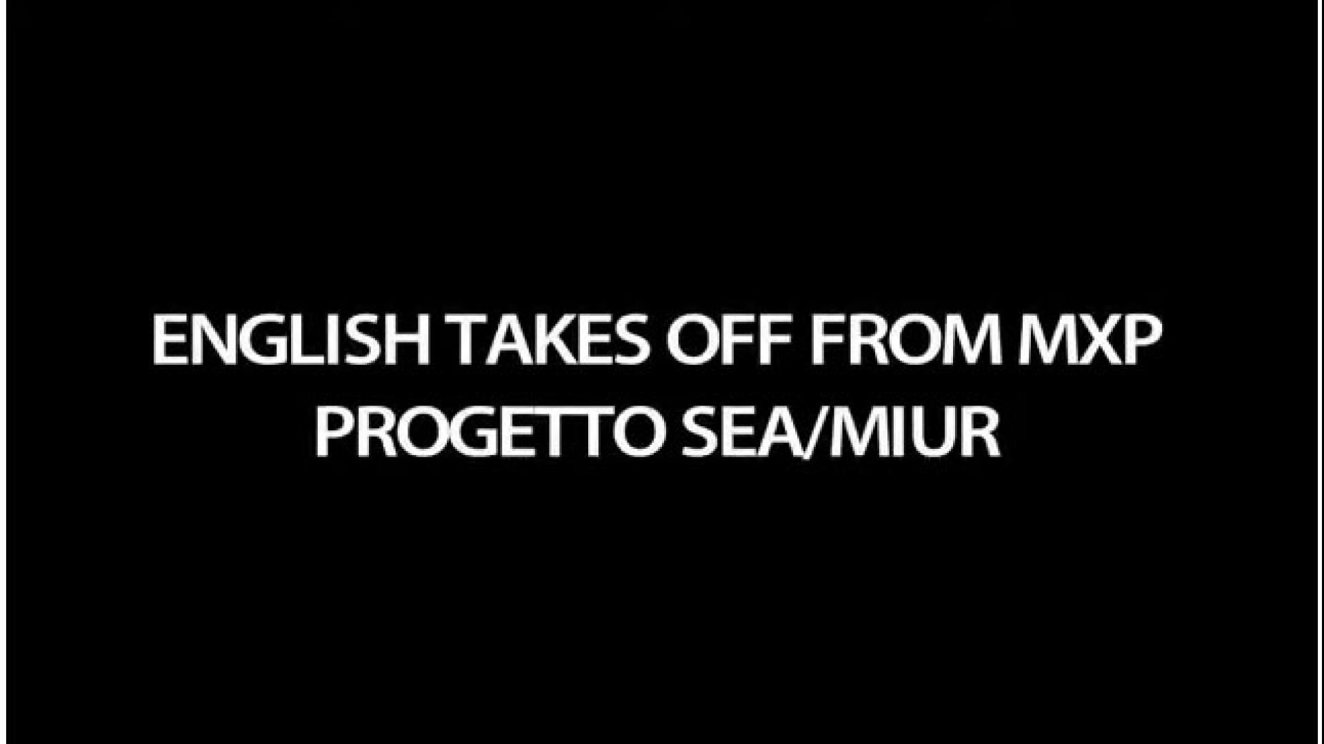 English takes off from MXP